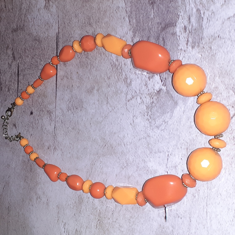 Orange necklace
